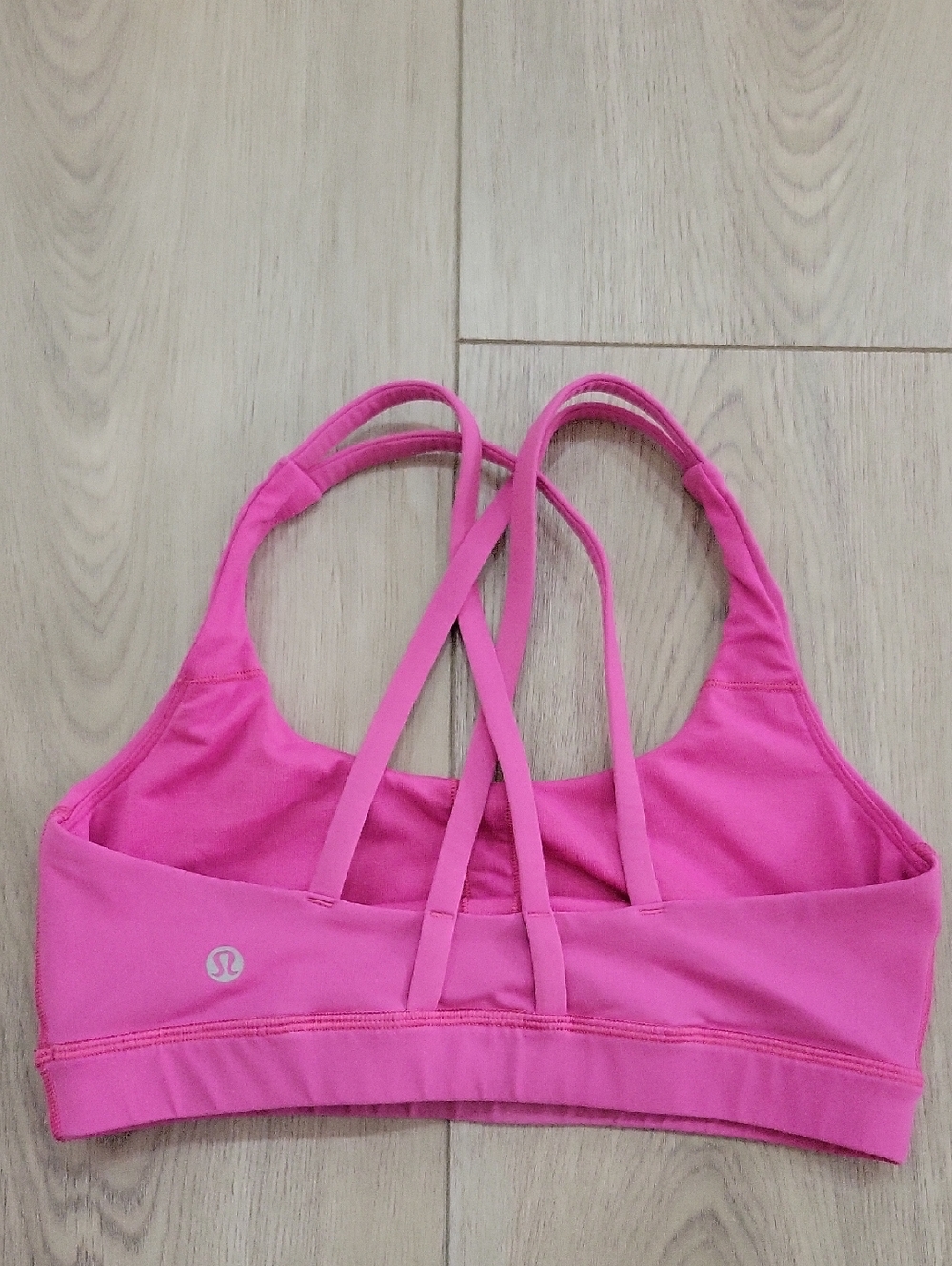 lululemon athletica Hot Pink Strappy Sports Bra